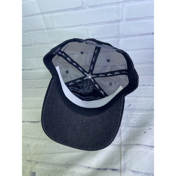 Cliff Raven Artwear Tiger Ed Hardy Tattoo Embroidered Mesh Back Snapback Hat Cap - Picture 8 of 9